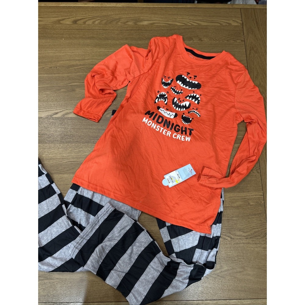 Cat‎ And Jack 2 Piece Halloween Pajama Set Size 14
